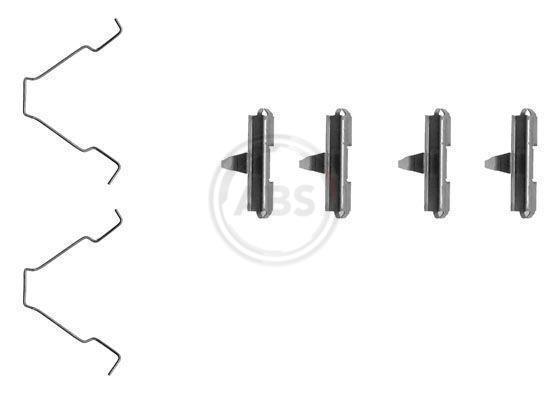 Kit acessórios de pastilhas de travão A.B.S. ALL BRAKE SYSTEMS BV. ref. 1270Q