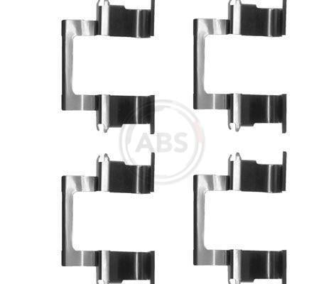 Kit acessórios de pastilhas de travão A.B.S. ALL BRAKE SYSTEMS BV. ref. 1274Q