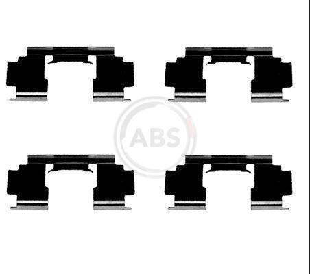 Kit acessórios de pastilhas de travão A.B.S. ALL BRAKE SYSTEMS BV. ref. 1276Q