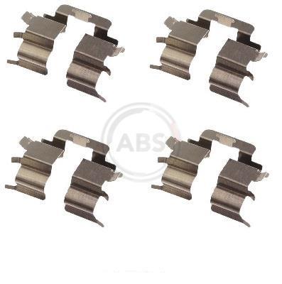 Kit acessórios de pastilhas de travão A.B.S. ALL BRAKE SYSTEMS BV. ref. 1277Q