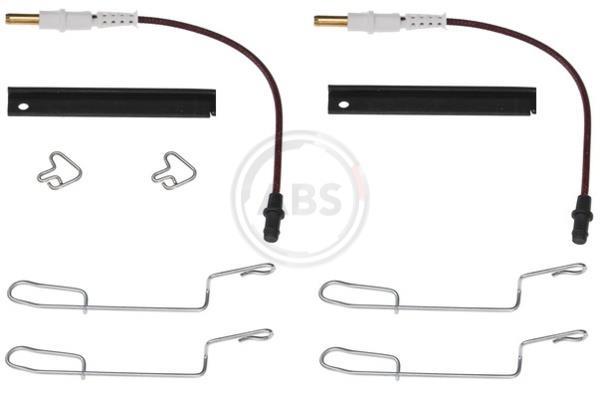 Kit acessórios de pastilhas de travão A.B.S. ALL BRAKE SYSTEMS BV. ref. 1280XQ