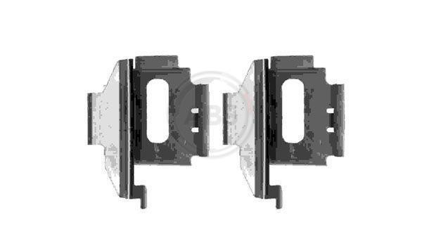 Kit acessórios de pastilhas de travão A.B.S. ALL BRAKE SYSTEMS BV. ref. 1282Q