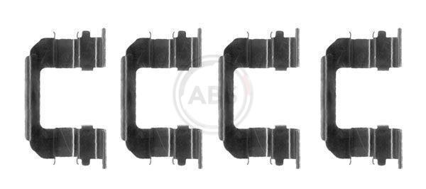 Kit acessórios de pastilhas de travão A.B.S. ALL BRAKE SYSTEMS BV. ref. 1287Q