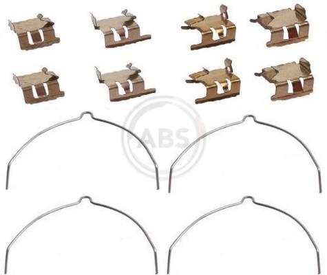 Kit d'accessoires pour plaquette de frein à disque A.B.S. ALL BRAKE SYSTEMS BV. 1289Q