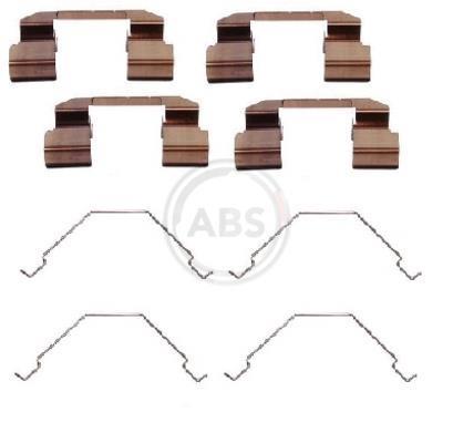 Kit acessórios de pastilhas de travão A.B.S. ALL BRAKE SYSTEMS BV. ref. 1292Q