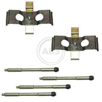 Kit acessórios de pastilhas de travão A.B.S. ALL BRAKE SYSTEMS BV. ref. 1296Q