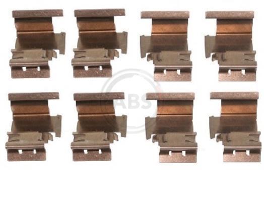 Kit acessórios de pastilhas de travão A.B.S. ALL BRAKE SYSTEMS BV. ref. 1298Q