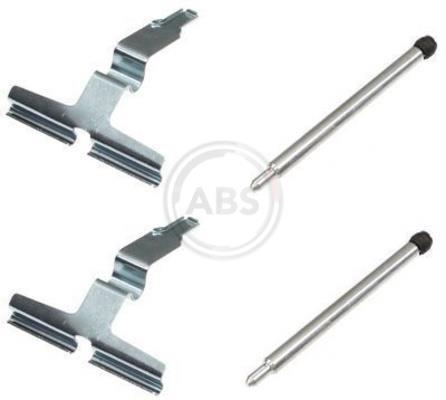 Kit acessórios de pastilhas de travão A.B.S. ALL BRAKE SYSTEMS BV. ref. 1602Q