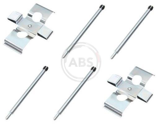 Kit d'accessoires pour plaquette de frein à disque A.B.S. ALL BRAKE SYSTEMS BV. ref. 1611Q