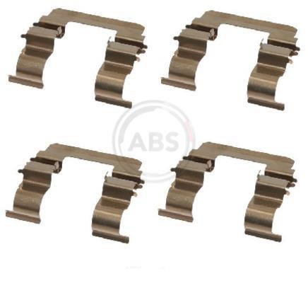 Kit acessórios de pastilhas de travão A.B.S. ALL BRAKE SYSTEMS BV. ref. 1615Q