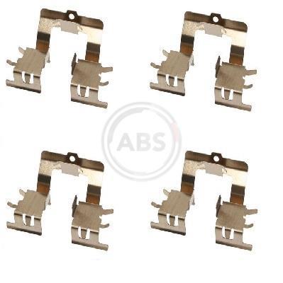 Kit acessórios de pastilhas de travão A.B.S. ALL BRAKE SYSTEMS BV. ref. 1620Q