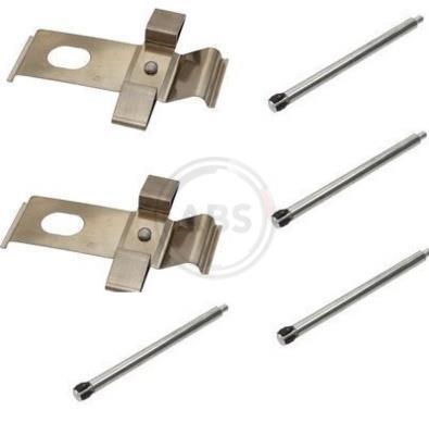 Kit acessórios de pastilhas de travão A.B.S. ALL BRAKE SYSTEMS BV. ref. 1634Q