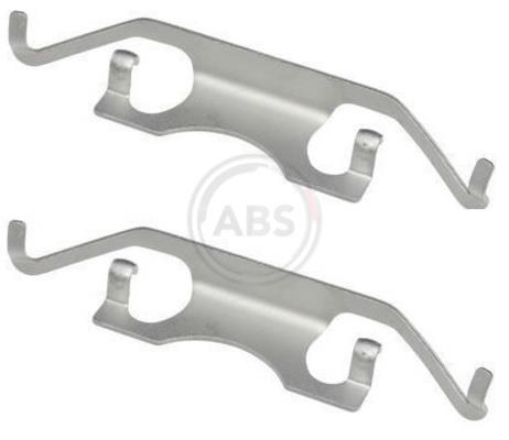 Kit d'accessoires pour plaquette de frein à disque A.B.S. ALL BRAKE SYSTEMS BV. ref. 1640Q