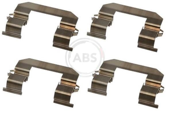 Kit acessórios de pastilhas de travão A.B.S. ALL BRAKE SYSTEMS BV. ref. 1645Q