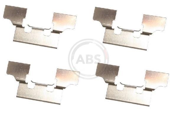 Kit acessórios de pastilhas de travão A.B.S. ALL BRAKE SYSTEMS BV. ref. 1647Q