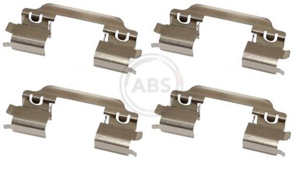 Kit acessórios de pastilhas de travão A.B.S. ALL BRAKE SYSTEMS BV. ref. 1649Q
