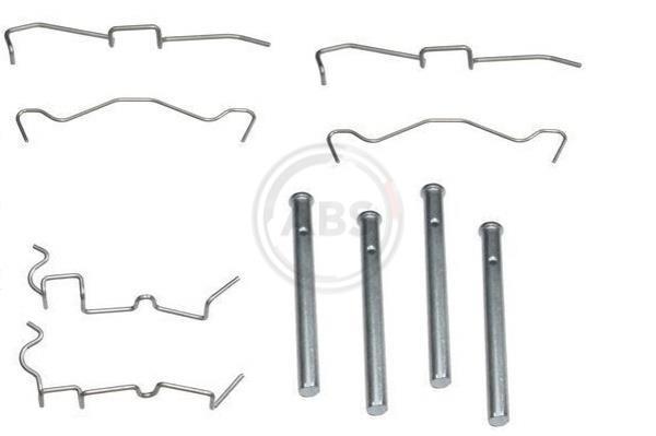Kit acessórios de pastilhas de travão A.B.S. ALL BRAKE SYSTEMS BV. ref. 1650Q