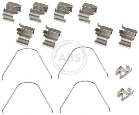 Kit d'accessoires pour plaquette de frein à disque A.B.S. ALL BRAKE SYSTEMS BV. 1651Q