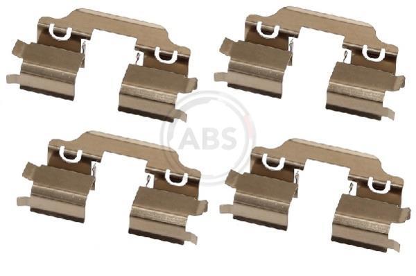 Kit acessórios de pastilhas de travão A.B.S. ALL BRAKE SYSTEMS BV. ref. 1653Q