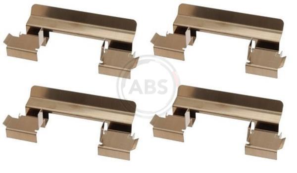 Kit acessórios de pastilhas de travão A.B.S. ALL BRAKE SYSTEMS BV. ref. 1655Q