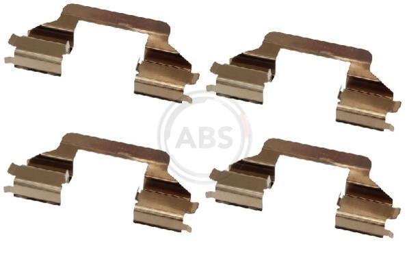 Kit acessórios de pastilhas de travão A.B.S. ALL BRAKE SYSTEMS BV. ref. 1656Q