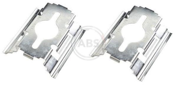 Kit d'accessoires pour plaquette de frein à disque A.B.S. ALL BRAKE SYSTEMS BV. ref. 1657Q