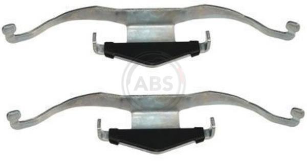 Kit acessórios de pastilhas de travão A.B.S. ALL BRAKE SYSTEMS BV. ref. 1659Q