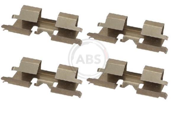 Kit acessórios de pastilhas de travão A.B.S. ALL BRAKE SYSTEMS BV. ref. 1662Q