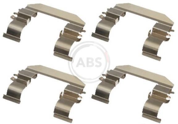 Kit d'accessoires pour plaquette de frein à disque A.B.S. ALL BRAKE SYSTEMS BV. ref. 1664Q