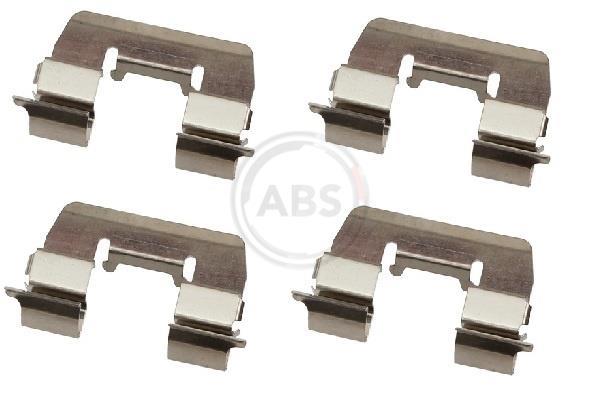 Kit d'accessoires pour plaquette de frein à disque A.B.S. ALL BRAKE SYSTEMS BV. ref. 1668Q