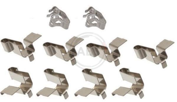 Kit d'accessoires pour plaquette de frein à disque A.B.S. ALL BRAKE SYSTEMS BV. ref. 1671Q