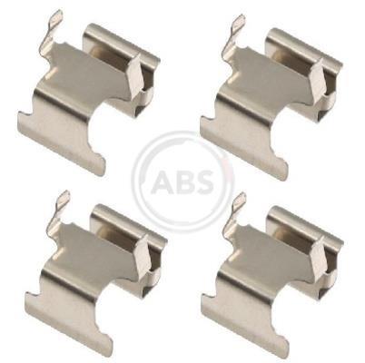 Kit acessórios de pastilhas de travão A.B.S. ALL BRAKE SYSTEMS BV. ref. 1673Q