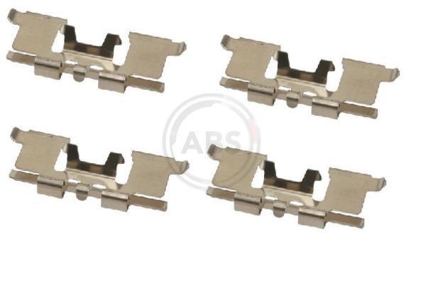 Kit acessórios de pastilhas de travão A.B.S. ALL BRAKE SYSTEMS BV. ref. 1677Q