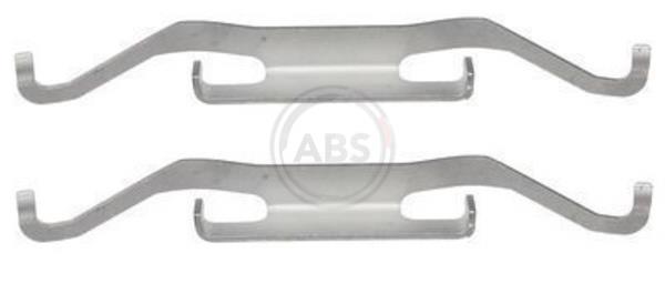 Kit d'accessoires pour plaquette de frein à disque A.B.S. ALL BRAKE SYSTEMS BV. 1680Q