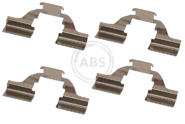 Kit acessórios de pastilhas de travão A.B.S. ALL BRAKE SYSTEMS BV. ref. 1684Q