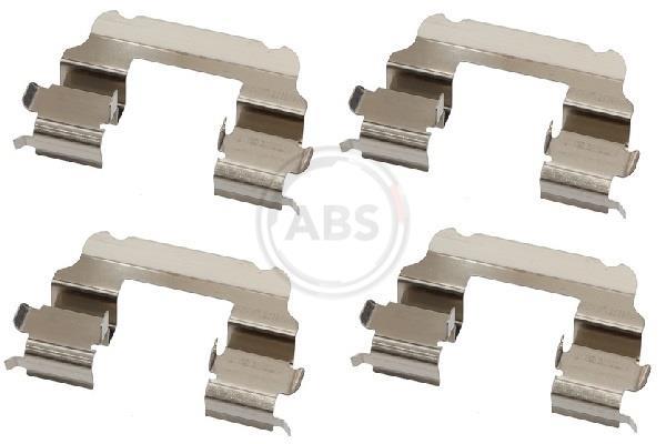 Kit acessórios de pastilhas de travão A.B.S. ALL BRAKE SYSTEMS BV. ref. 1689Q