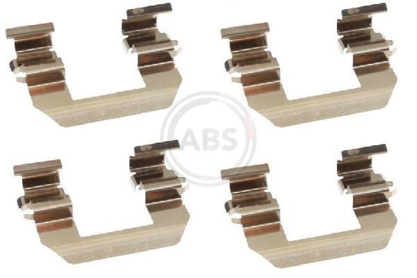 Kit acessórios de pastilhas de travão A.B.S. ALL BRAKE SYSTEMS BV. ref. 1693Q