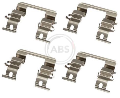 Kit acessórios de pastilhas de travão A.B.S. ALL BRAKE SYSTEMS BV. ref. 1696Q