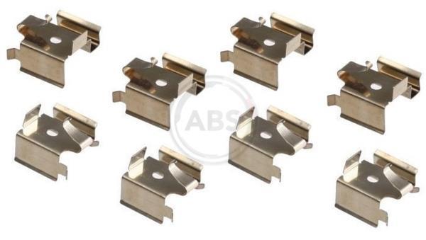 Kit d'accessoires pour plaquette de frein à disque A.B.S. ALL BRAKE SYSTEMS BV. ref. 1697Q