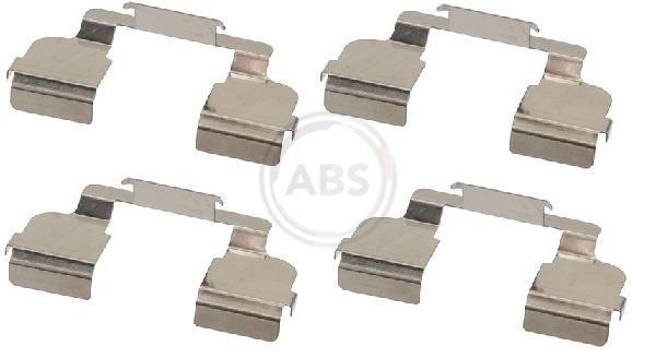 Kit acessórios de pastilhas de travão A.B.S. ALL BRAKE SYSTEMS BV. ref. 1698Q