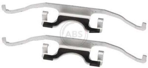 Kit d'accessoires pour plaquette de frein à disque A.B.S. ALL BRAKE SYSTEMS BV. ref. 1702Q