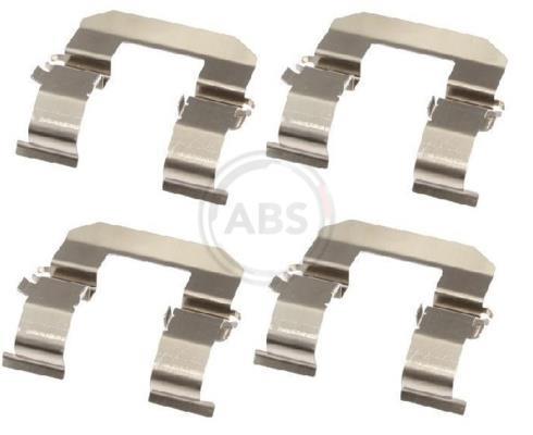Kit acessórios de pastilhas de travão A.B.S. ALL BRAKE SYSTEMS BV. ref. 1704Q