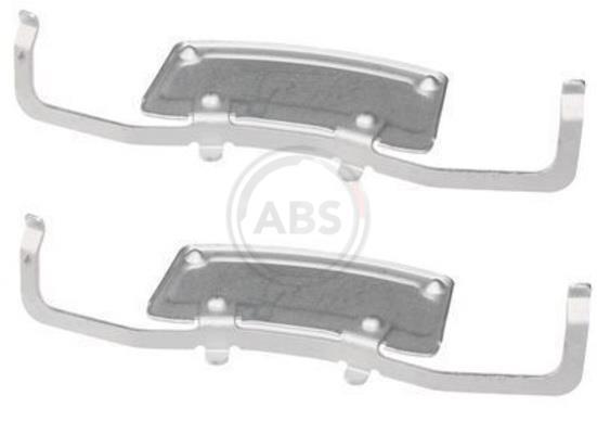 Kit acessórios de pastilhas de travão A.B.S. ALL BRAKE SYSTEMS BV. ref. 1706Q