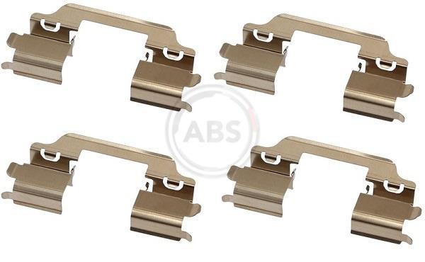 Kit d'accessoires pour plaquette de frein à disque A.B.S. ALL BRAKE SYSTEMS BV. 1707Q