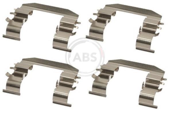 Kit acessórios de pastilhas de travão A.B.S. ALL BRAKE SYSTEMS BV. ref. 1708Q