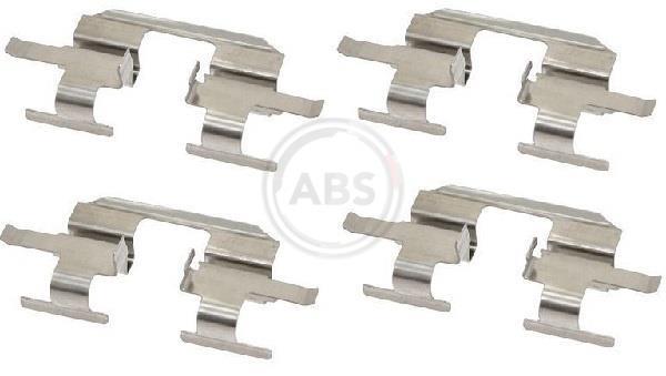 Kit acessórios de pastilhas de travão A.B.S. ALL BRAKE SYSTEMS BV. ref. 1711Q