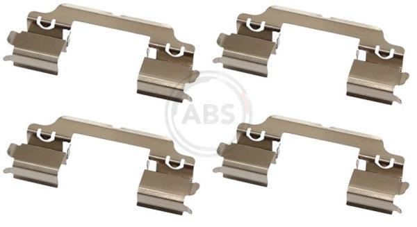 Kit acessórios de pastilhas de travão A.B.S. ALL BRAKE SYSTEMS BV. ref. 1716Q