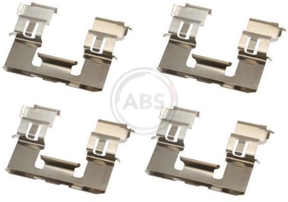 Kit acessórios de pastilhas de travão A.B.S. ALL BRAKE SYSTEMS BV. ref. 1721Q