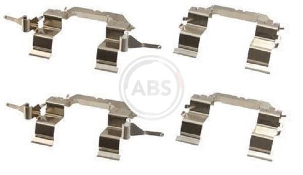 Kit acessórios de pastilhas de travão A.B.S. ALL BRAKE SYSTEMS BV. ref. 1722Q