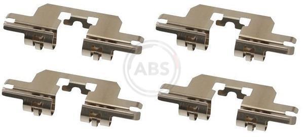 Kit acessórios de pastilhas de travão A.B.S. ALL BRAKE SYSTEMS BV. ref. 1724Q